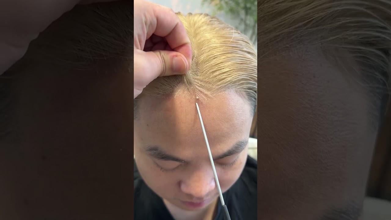 men's wig #airstyleh #howtomakeawig #selfmadebarber #hairstyle #hairmaster #thebarbersarms【】，。gd3saf