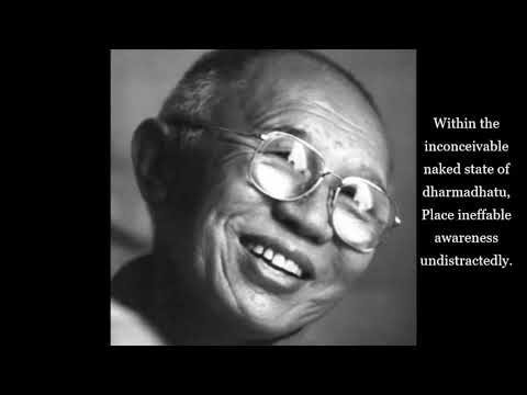 Tulku Urgyen Rinpoche - Selected Pointers for Meditation - "The Heart of Awareness" -Dzogchen