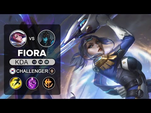 26. FIORA vs KALISTA TOP - KR Challenger Patch 10.10