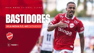 BASTIDORES DA VITÓRIA - VILA NOVA F.C. 4x1 JATAIENSE - GOIANÃO 2026 🇦🇹