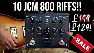 Video thumbnail for 10 JCM 800 Riffs!! | Ghost Note Audio Lead 100 Gold Pedal Demo by Let's Play All