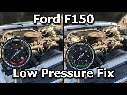 Fix for Low Fuel or no Fuel Pressure, Ford F150