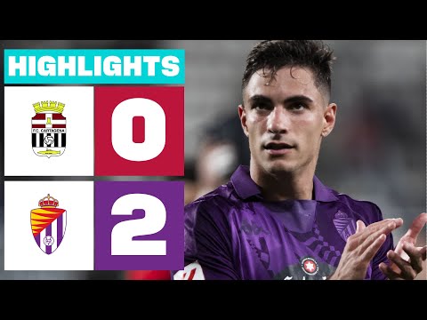Resumen de FC Cartagena vs Real Valladolid Matchday 34