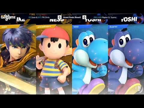 AON Ultimate #049 - Soan & PK Chris Vs Raptor & Suarez Grand Finals - Smash Ultimate