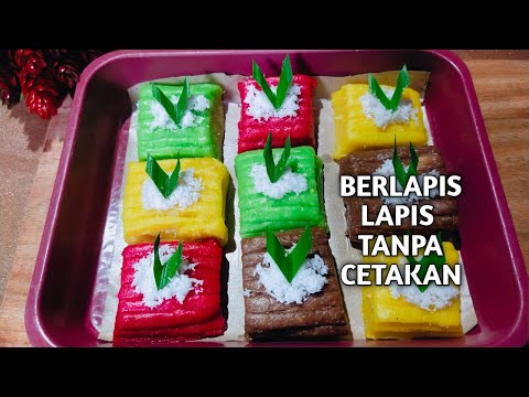 MEMBUAT GETUK LINDRI TANPA CETAKAN HASILNYA 100% ENAK - RESEP GETUK LINDRI #getuklindri