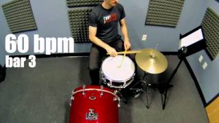 Cool Hi-Hat Groove Pattern 3-16 Part 1