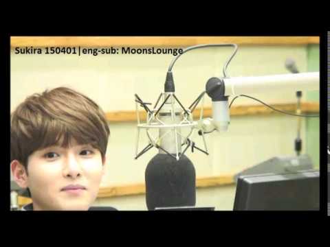 [ENG] Sukira 150401 Kyuhyun called Ryeowook after broadcast.April Fool's prank with Donghae & Yesung