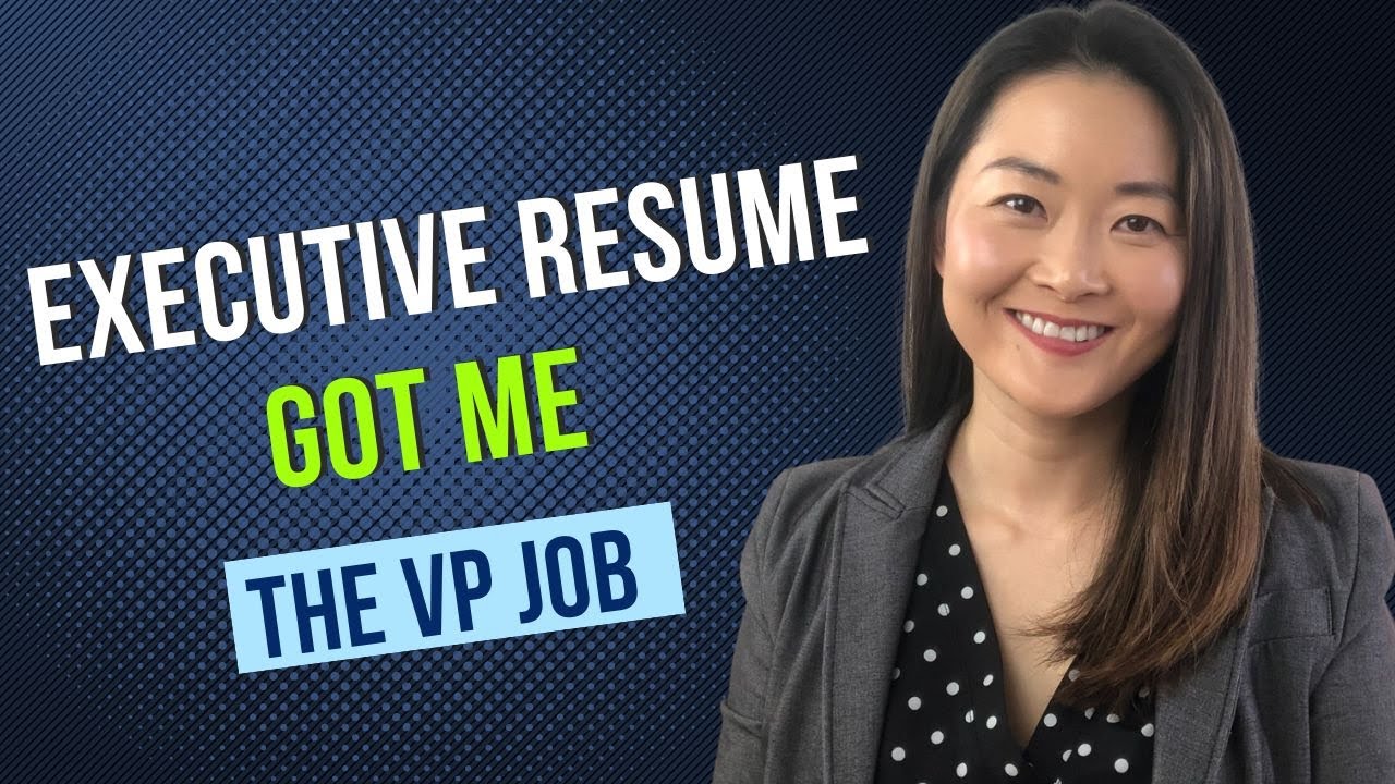 How To Write Executive Resume In 2025