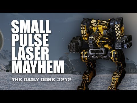 Small Pulse Laser Mayhem with the Stormcrow - Mechwarrior Online The Daily Dose #272