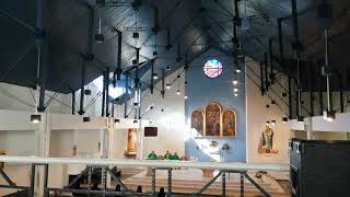 Sanktuarium Matki Bożej Brzemiennej w Matemblewie Msza