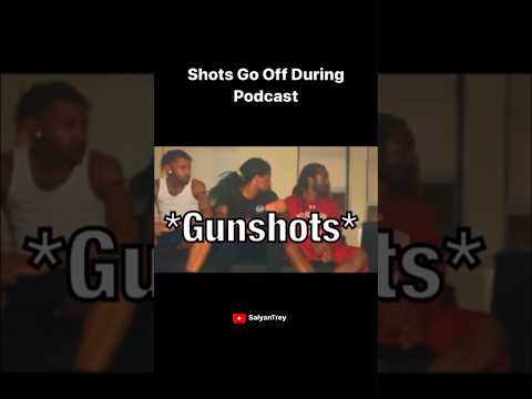 Shots Go Off During Podcast! #shorts