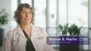 Meet Bonnie Martin, Certified Nurse Midwife