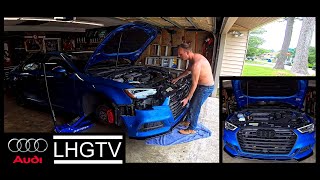 LHGTV QUICKIE // SWAPPING FROM RS3 GRILL BACK TO STOCK GRILL //