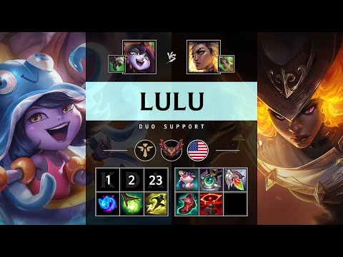 Lulu Support vs Rell - NA Grandmaster Patch 25.S1.3