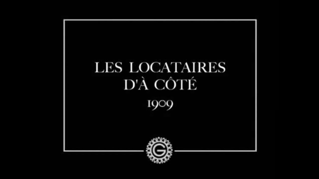 Les locataires d’à-côté (Émile Cohl, 1909)
