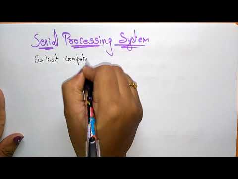 Serial Processing System | OS | Lec 2 | Bhanu Priya