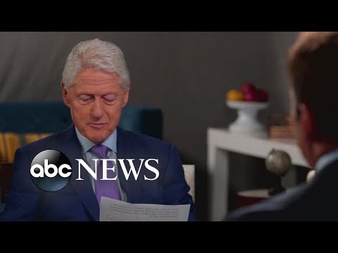 Former President Clinton reads note left by George H.W. Bush: 'I love that letter'