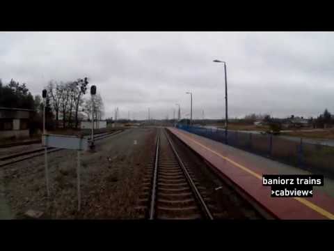 cabview pociąg relacji Rzeszów Główny - Lublin Główny część 3 odc za Hutą Komorowską - Grębów