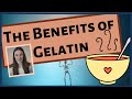 9 BENEFITS OF GELATIN (Cooked Collagen)- Joint Pain, Digestion, Skin, Hair, Teeth, Bone Health, Etc.