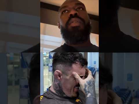 Jon Jones mocks Tom Aspinall after UFC 321