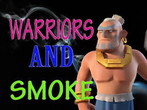 Boom beach: How to do the Smoke Screen and Warriors attack effectively. Op!!!