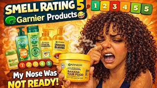SMELL RATING 5 Garnier Products 🤣 | My Nose Was NOT READY!