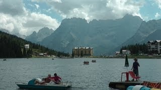 preview picture of video 'Reiseziele Lago Antorno & Misurina-See in den Dolomiten Italien - Abenteuer Alpin 2012 (Folge 4.8)'