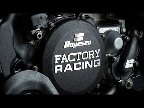 BECOME FACTORY: Boyesen Factory Racing Clutch and Ignition Covers