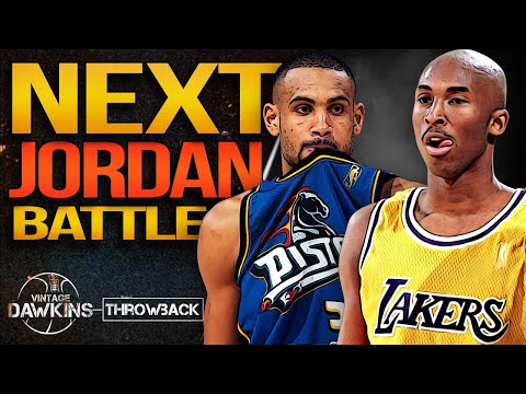 The Next MJ Battle: Rookie Kobe Bryant vs Prime Grant Hill Legends Duel 😲
