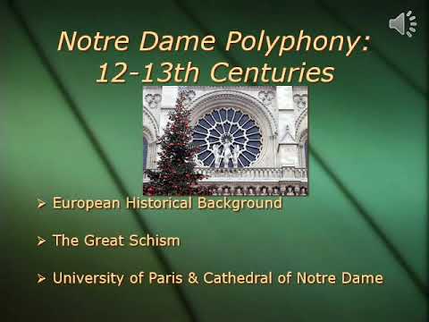 Presentation 5 Origins and Development of Polyphony in the Medieval Era