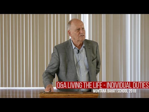 Individual Qualities - Montana Baha'i Summer School - Hooper Dunbar, 2018 - 5 of 5
