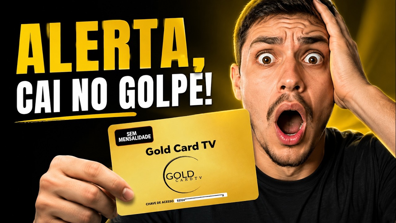 Caí no GOLPE? GOLD CARD TV Funciona? Gold card tv é bom? Gold card tv é verdade? GOLD CARD TV!