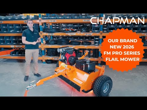 Our BRAND NEW 2026 FM PRO Series Flail Mower - Chapman Machinery