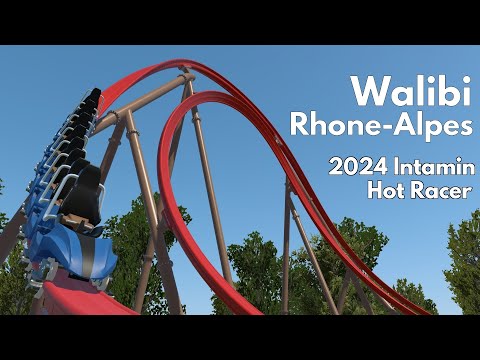 Walibi Rhone-Alpes 2024 | Intamin Hot Racer | NoLimits 2 Pre-creation