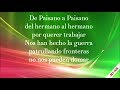 De Paisano a Paisano - Los Tigres del Norte (Letra)