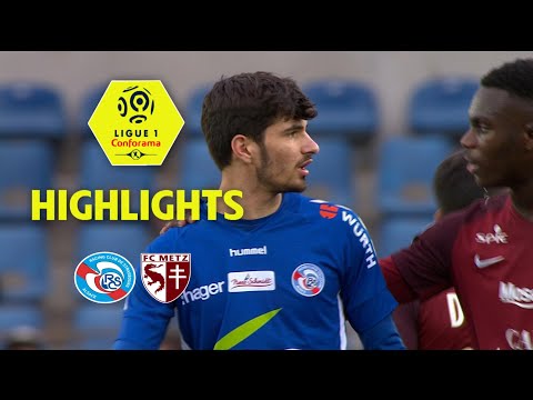 RC Strasbourg Alsace - FC Metz ( 2-2 ) - Highlights - (RCSA - FCM) / 2017-18