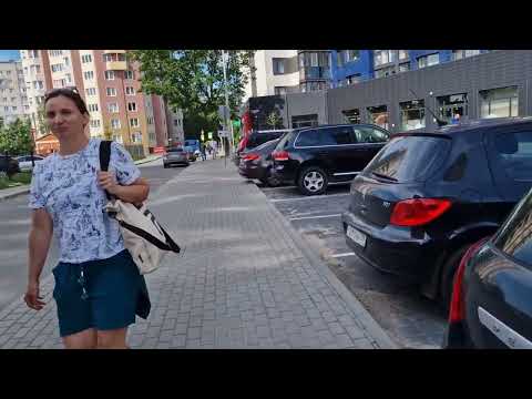 Walking in Kaliningrad Russia