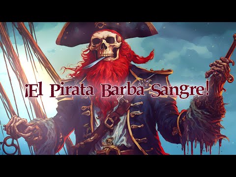 El Pirata Barba Sangre - El Pirata de los Hitos (Letra) 🩸