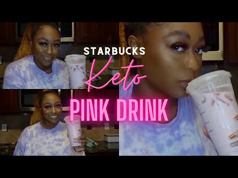 Starbucks Keto Pink Drink- AT HOME