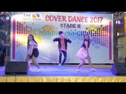 171202 cover KARD - Intro + Hola Hola @ The Outdoor Plaza (Audtion)
