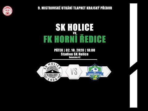 9. kolo | SK Holice - FK Horní Ředice 2:1 pp. (1:0) | 2. 10. 2020 | 2020/21