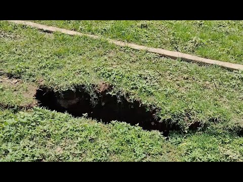 Habitantes de Ex Hacienda San Juan, en San Martín Cuatlalpan Chalco, continúan con miedo por grieta