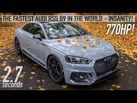 WORLDS FASTEST AUDI RS5 B9 - STAGE 3 770HP - 10.01 1/4 MILE AND WHEELSPIN IN 4TH GEAR - In Detail