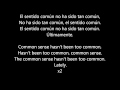 Molotov - Sentido Común (letra) (lyrics in English)