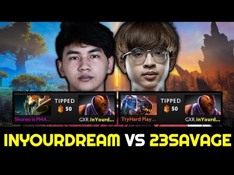 INYOURDREAM vs 23SAVAGE — Ethereal Blade Anti Mage vs Lifestealer