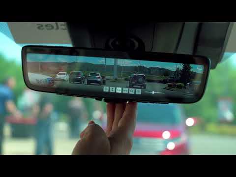 Toyota RAV4 - How to Adjust the Digital Rearview Mirror