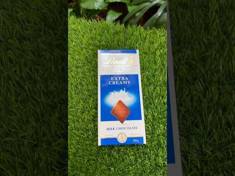 Lindt excellence extra creamy milk chocolate #youtubeshorts #shortvideo #shorts  #lindtchocolates