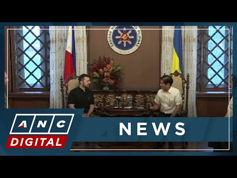 Marcos, Zelenskyy tackle 'common issues' during Malacañang meeting ANC