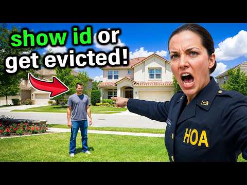 HOA Karen Demands My ID, else She'll EVICT ME! I'm no HOA Member!
