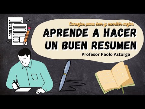 HOW TO MAKE A GOOD SUMMARY STEP BY STEP